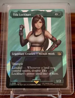 Magic The Gathering MTG Final Fantasy #536 Tifa Lockhart Surge Foil - Image 1