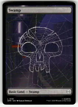 SWAMP #191 (LAND) MTG MARVEL'S SPIDER-MAN - Image 1