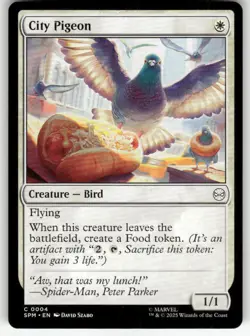 CITY PIGEON #4 (COMMON) MTG MARVEL'S SPIDER-MAN - Image 1