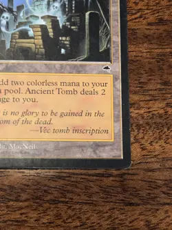 Ancient Tomb Tempest MTG Magic the Gathering - Image 4