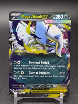 Mega Absol ex Mega Evolution 086/132 Near Mint English Pokemon (A) - Image 1