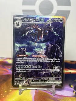 Hydreigon ex SIR Special Illustration Rare Pokemon 169/086 White Flare - Image 1