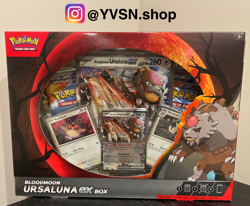Pokemon Bloodmoon Ursaluna ex Box Sealed - Image 1