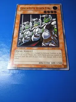 MP 1st Ed Goblin Elite Attack Force CRV-EN020 Ultimate rare Yugioh! - Image 3