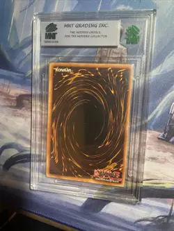 YUGIOH 1st Edition Red Eyes Black Dragon • HOLO ERROR • SDJ #001 - MNT 7 - Image 5