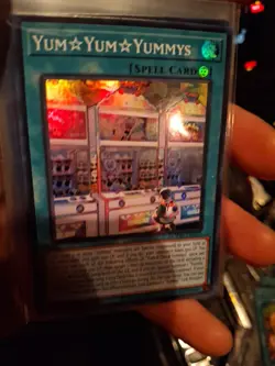 DOOD-EN067 Yum☆Yum☆Yummys x3 Super Rare 1st Ed YuGiOh Playset - Image 2