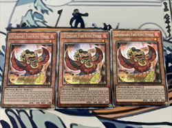 Yugioh Legendary Fire King Ponix x3 Starlight Rare MP25-EN048 Near Mint - Image 1