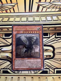 Yugioh Judgment Dragon Ultimate Rare TU01-EN000 HP - Image 1