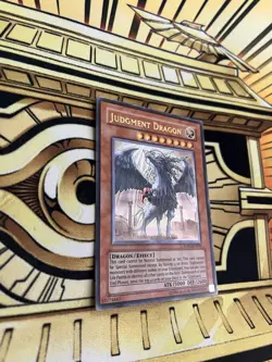 Yugioh Judgment Dragon Ultimate Rare TU01-EN000 HP - Image 3
