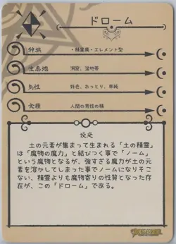 Drome R MG-045 Monster Girl Encyclopedia Anime, Doujin, Waifu, TCG CCG Card - Image 2