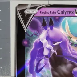Shadow Rider Calyrex V Miscut Error Pokemon Card Chilling Reign 074/198 - Image 4