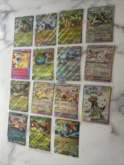 Pokemon TCG 14 EX Card Lot W/ 1 ASPEC NM No Duplicates - Image 2