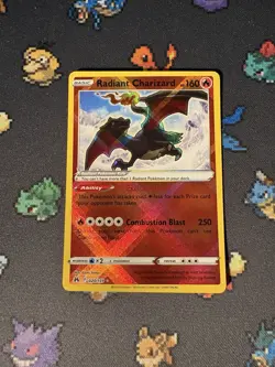 Pokemon Cards Radiant Charizard 020/159 Radiant Holo Rare Crown Zenith - (NM) - Image 1