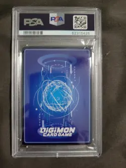 Digimon Card game TCG - Shinegreymon Alternate Art BT2-041 PSA 9 - Image 2