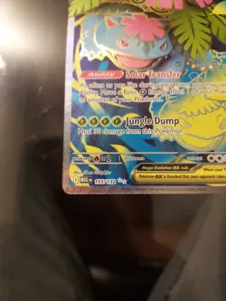 Mega Venusaur EX 155/132 Mega Evolution ENGLISH Pokemon TCG Card - Image 2