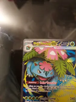 Mega Venusaur EX 155/132 Mega Evolution ENGLISH Pokemon TCG Card - Image 5