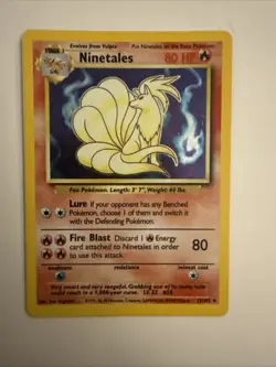 Two Card Pokemon Base Set Unlimited Lot - Gyarados / Ninetails - Image 4