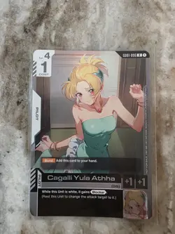 Gundam Card Game - Cagalli Yula Athha - Championship Promo - English - Image 1