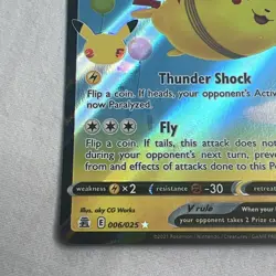 Flying Pikachu V 006/025 Pokemon Card Celebrations 25th Anniversary M-NM - Image 5