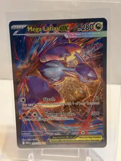 Mega Latias EX SIR 181/132 Secret Rare Pokemon Card (PACK FRESH) Mega Evolutions - Image 2