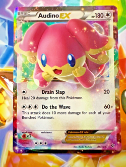 Audino EX 84/124 - World Championship 2016 Fates Collide - Pokemon TCG Card NM - Image 1
