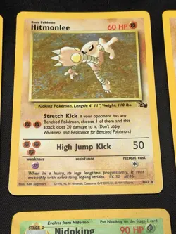 Vintage Pokemon Card Collection lot - HOLO RARE WOTC ERA POKEMON CARDS - MP/HP - Image 3