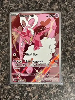 Pokemon TCG Enamorus Illustration Rare Card 180/167 Twilight Masquerade - Image 1
