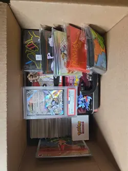 Pokemon Card Lot IR Ex Vintage Accessories Card Sleeves PSA Graded Modern Bulk - Image 1