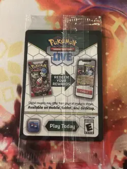 Sylveon EX Prismatic Evolutions STAMPED Sealed Promo Card 041/131 Surprise Box - Image 2