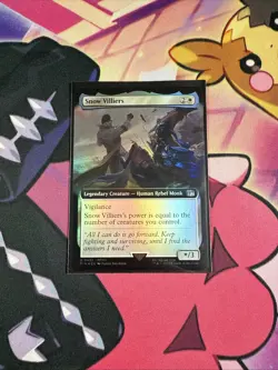 Snow Villiers FOIL Extended Art U 0432 Exclusive Final Fantasy MTG NM - Image 5