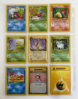 Pokemon Card Binder Collection - Vintage Card Lot | 1999-2000 WOTC Rare/Uncommon - Image 1