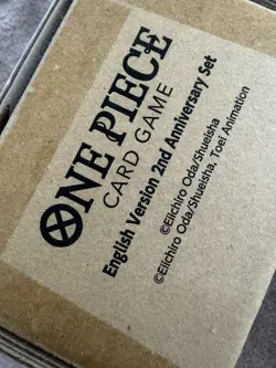 Premium Bandai One Piece Card Game English Version 2nd Anniversary Set SHIP Asap - Image 1