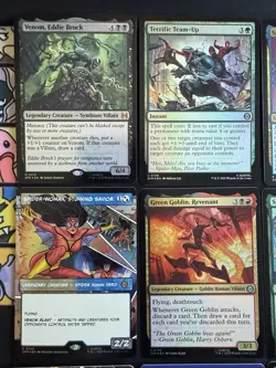 Spider-Man MTG Card Lot (32) All From Collector Packs Marvel Comics NM See Desc - Image 3