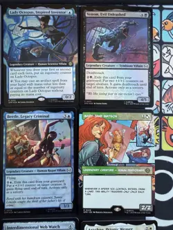 Spider-Man MTG Card Lot (32) All From Collector Packs Marvel Comics NM See Desc - Image 5
