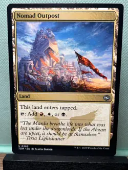 MTG TCG: Nomad Outpost 263, Tarkir: Dragonstorm - Image 1