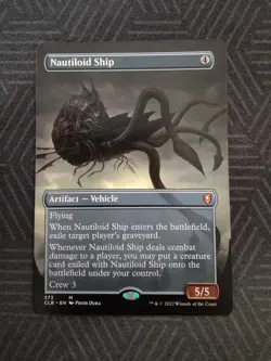 mtg nautiloid ship borderless commander legends: battle for baldur's gate - Image 1