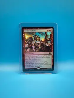 MTG, Count on Luck FOIL 118 Aetherdrift Foil - Image 1