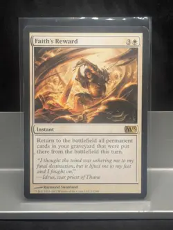 Faith's Reward X1 LP Core Set 2013 MTG Magic the gathering - Image 1