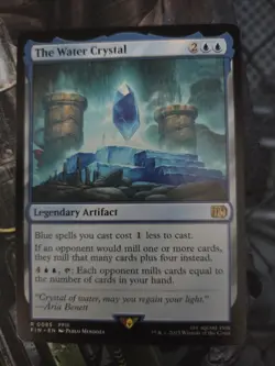 MTG The Water Crystal Final Fantasy Regular - Image 1