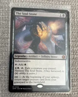 MtG Spider-Man, The Soul Stone NM #0066 Magic The gathering Mythic - Image 1