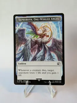 Robot Warrior/Sephiroth, One-Winged Angel MTG Final Fantasy - Image 2