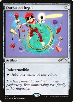 1 x Darksteel Ingot - Secret Lair (204) - LP - MTG - Image 1