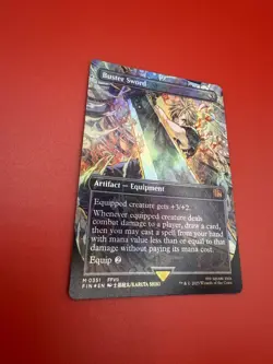 MTG Buster Sword (Borderless Foil) Final Fantasy 0351 NM/MT - Image 4
