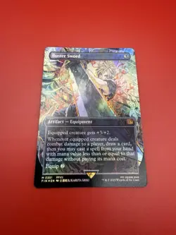 MTG Buster Sword (Borderless Foil) Final Fantasy 0351 NM/MT - Image 5