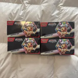 Pokemon TCG Prismatic Evolutions Surprise Box - Factory Sealed - LOT OF 4 - Image 1