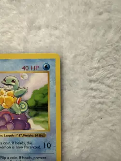 1999 Pokemon Base Set Squirtle 1st Edition Shadowless 63/102 LP/NM English - Image 3