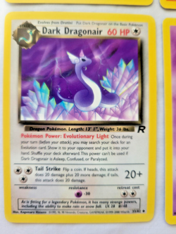 Pokemon 1999 Team Rocket Dark Dragonair/Charmeleon, Charmander, Zubat 8 Lot (LP) - Image 2