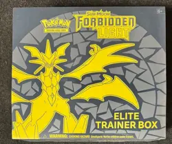 POKEMON SUN & MOON FORBIDDEN LIGHT ELITE TRAINER SEALED ETB ORIGINAL 2018 - Image 1