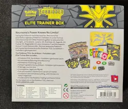 POKEMON SUN & MOON FORBIDDEN LIGHT ELITE TRAINER SEALED ETB ORIGINAL 2018 - Image 4