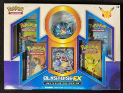 Pokemon 2016 Generations BLASTOISE EX Red & Blue Collection Box 20th Anniversary - Image 1